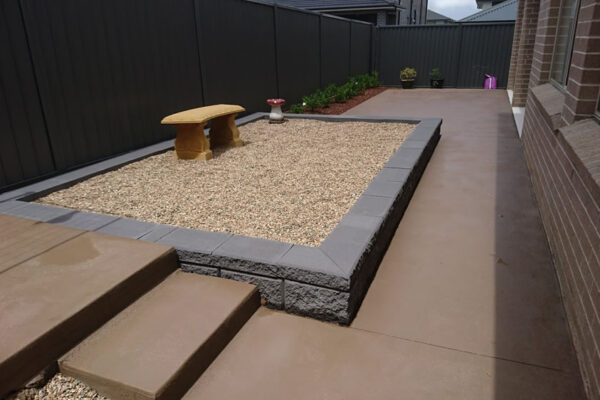 Rear Courtyard